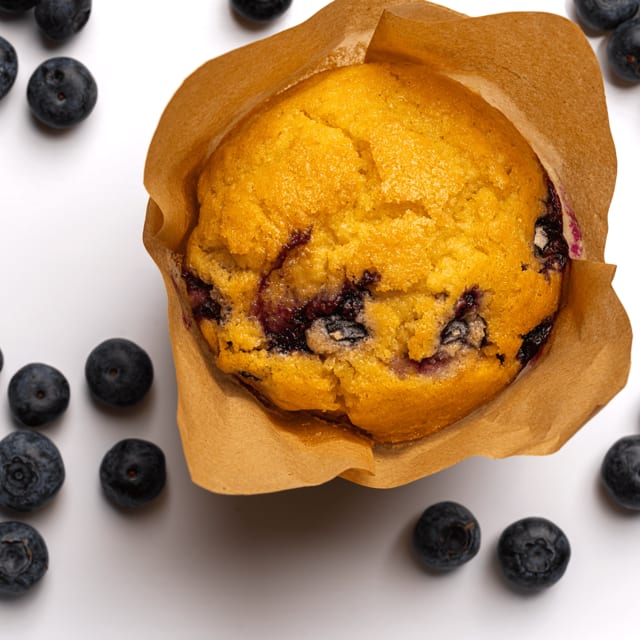 Corn Blueberry Muffin.