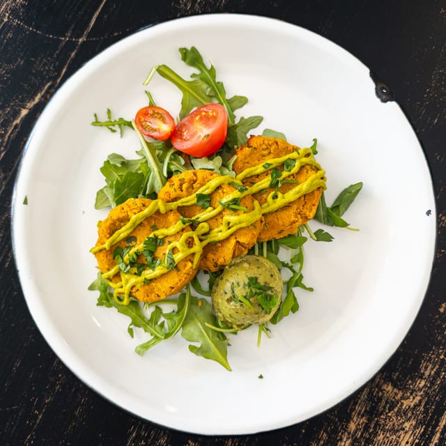 Chickpea Cakes.